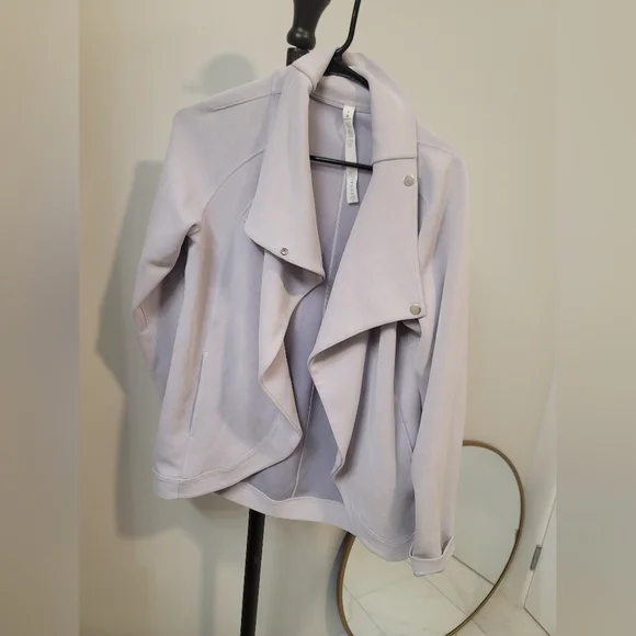 Lululmeon Athletica Stargaze Long Sleeve Rally Wrap Sweater Women's Size 8 - Picture 1 of 7